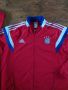 ADIDAS BAYERN MÜNICH 2014 2015 HOME FOOTBALL JACKET - футболно горнище 2ХЛ КАТО НОВО, снимка 2