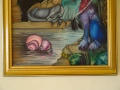 Авторска картина "Дракон Сефора" масло подпис 1990 г, снимка 5