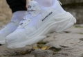 Balenciaga Triple S Бели Дамски Маратонки 36-40 Номер , снимка 3