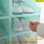 Прозрачна кутия за съхранение на обувки с прозрачен капак в правоъгълна форма - КОД 3823, снимка 10
