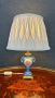 Порцеланова настолна лампа, снимка 1 - Настолни лампи - 45395280