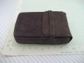 Калъф кожен за цигари от м-н "СБХ" от соца - 1, снимка 2
