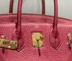 Hermes Birkin Bordeaux red, снимка 5