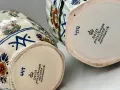 Две вази / урни Royal Delft Polychrome, снимка 11