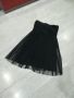 Черна рокля с тюл ONLY - N:42, снимка 1 - Рокли - 45381825