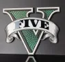  Grand Theft Auto V,GTA 5,Vice City,Game Logo,GTA V,Fivem,Los Santos, снимка 1