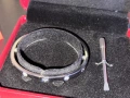 Нова Гривна Cartier LOVE в сребърен цвят с пълна опаковка и аксесоари, снимка 5