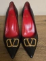 Valentino Garavani дамски обувки на ток от естествена кожа , снимка 3