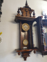 Немски античен стенен часовник Gustav Becker от 1900г. Напълно автентичен. Месингов циферблат. В пер, снимка 13