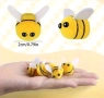 Мини пчела пчели плюшени за украса декорация , снимка 4