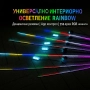 RAINBOW LED амбиентно осветление за автомобили с RGB 256 цвята, 6 IN 1, снимка 4