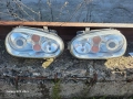 2бр. Оригинални фарове с лупи за VW GOLF 4 оборудвани, снимка 2