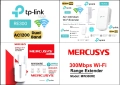 Wi-Fi Удължители на обхват TP-Link и MERCUSYS , снимка 1