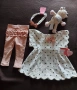 Сладурски бебешки костюм 🍼 за момиче, снимка 1