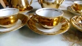 Продавам старинен австрийски позлатен сервиз за кафе , снимка 3