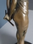 36см-4кг Bruno Zach статуетка/еротика/австрийска бронзова скулптура/фигура на гола жена с камшик, снимка 9