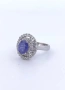Много Красив Пръстен с Танзанит от Тайланд, снимка 3
