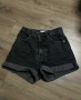 Черни дънкови къси гащи, снимка 1