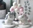 3d Еднорог unicorn силиконов молд декор украса фондан торта шоколад гипс смола бижута свещ, снимка 2