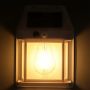 Соларна лампа за стена Ретро стил Сензор за движение Топла светлина , снимка 4
