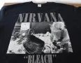 Nirvana Bleach скъсена мъжка тениска - метал рок, снимка 2