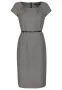 Daniel Hechter Елегантна дамска пролетно-лятна рокля, сива, снимка 3