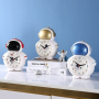 Творчески детски часовник Астронавт 14cm*11m*6.5cm Цветове: черен,златист,син , снимка 1 - Детски - 44995254