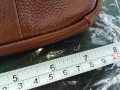 КАФЯВА КОЖЕНА ЧАНТА 1907251805, снимка 17