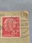 Стар пощенски плик с марки и печати 1958г. Бремен Германия за КОЛЕКЦИЯ ДЕКОРАЦИЯ 45734, снимка 2