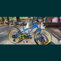 Детски велосипед 18 цола, запазен! , снимка 6 - Велосипеди - 45040146