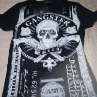 Само сега промоция 20лв Gangsters 2 броя нови тениски S M Размер, снимка 1 - Тениски - 45751126