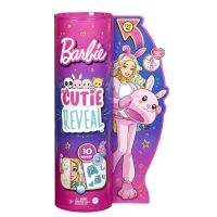 Barbie® Cutie Reveal™ кукла с плюшен костюм Зайче HHG19, снимка 2 - Кукли - 46099134