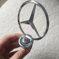 Емблема мерник за Mercedes Benz / Мерцедес, снимка 2 - Аксесоари и консумативи - 44972634