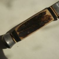 Нож с инкрустация солинген Solingen кама ножче, снимка 6 - Ножове - 45658235