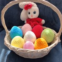 Ръчно плетени играчки за Великден, снимка 14 - Други - 45371972