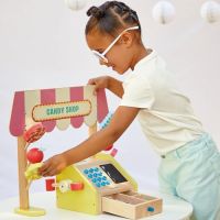 Нов Детски Пазар Janod Applepop - 19 Аксесоара Детска играчка Идеален подарък, снимка 5 - Образователни игри - 45878472