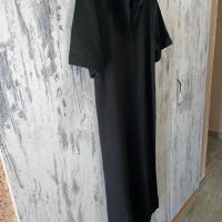 Тениска T-shirt  ежедневно спортна елегантна  черна еластична  рокля zara Zara памук памучна , снимка 2 - Рокли - 45160296