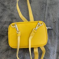Жълта свежа чантичка тип портфейл , снимка 3 - Чанти - 45083992