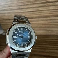 Patek philippe 40 mm син, снимка 1 - Мъжки - 45993395