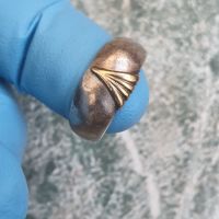 Сребърен пръстен Халка Fossil, снимка 7 - Пръстени - 45450251