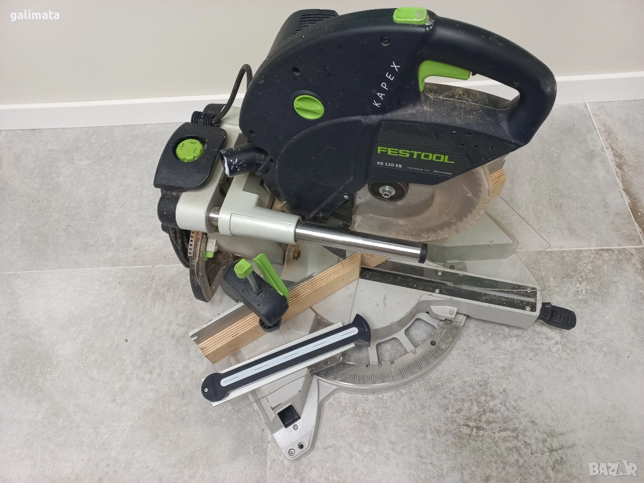 Пендула потапящ циркуляр FESTOOL KAPEX KS 120EB, снимка 1