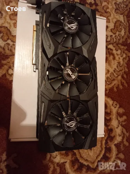 видео карта Asus ROG STRIX Radeon RX 580 8GB GAMING, снимка 1