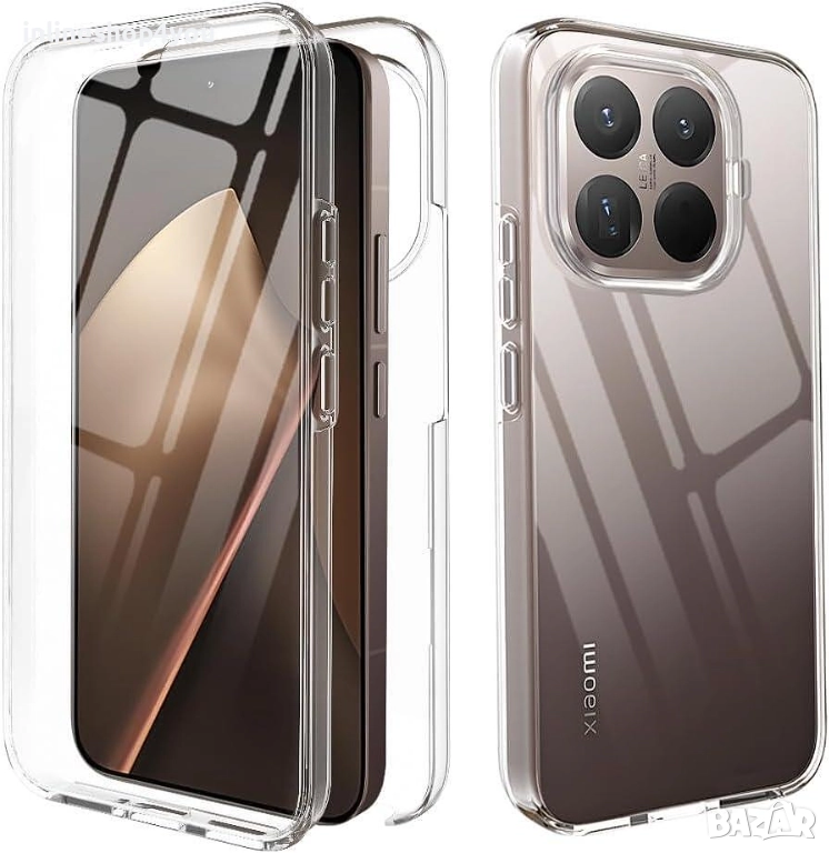 Прозрачен 360° Градуса Кейс за Xiaomi 15T / 15T Pro, снимка 1