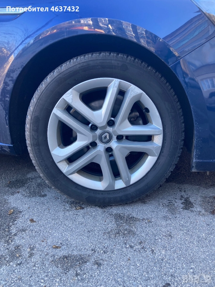 Оригинални железни джанти Renault 5*114,3 16, снимка 1