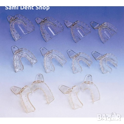 Отпечатъчни лъжици BMS – комплект 12 броя, Италия, снимка 1