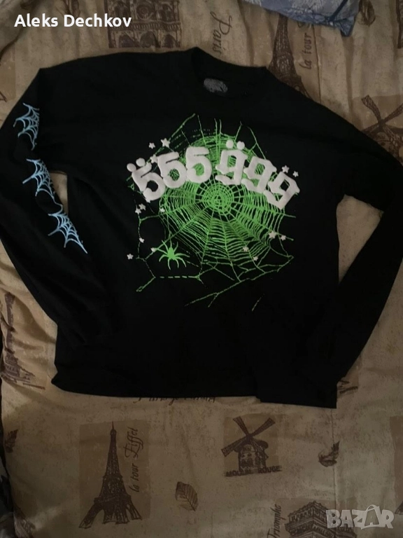 Sp5der блуза с дълъг ръкав, снимка 1