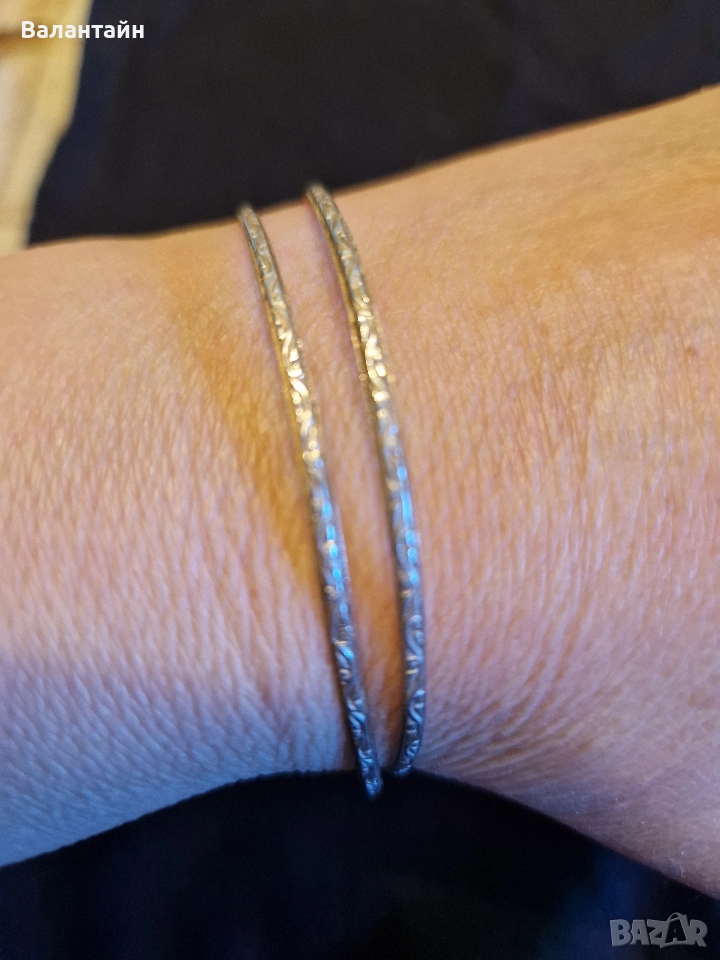 Твърди Сребърни гривни , снимка 1