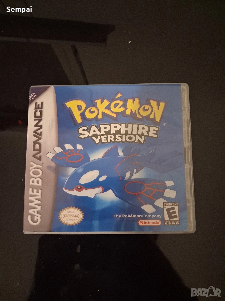 Pokémon Sapphire Version за Game Boy Advance, снимка 1