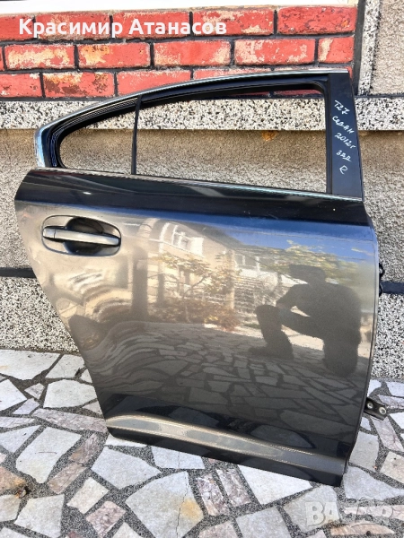 Врата задна  дясна за Тойота Авенсис T27. Седан.2009-2015г, снимка 1