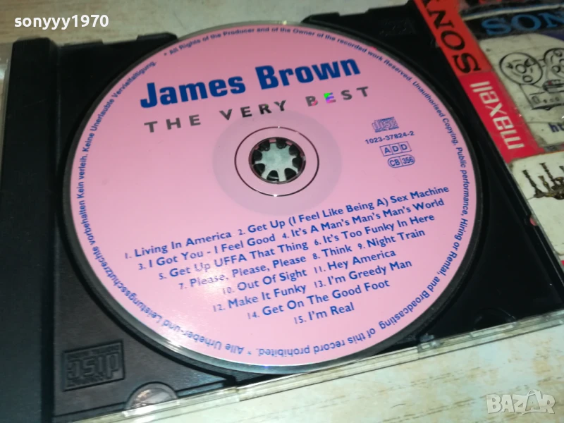 JAMES BROWN CD 2907251024, снимка 1